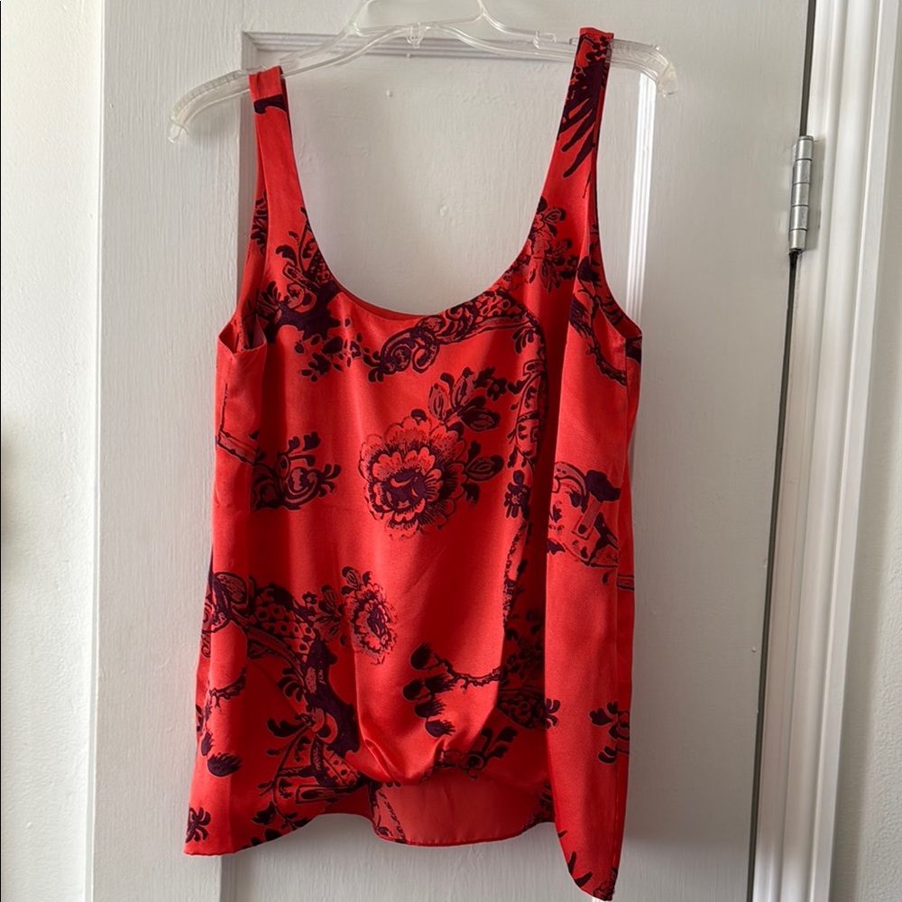 Elizabeth and James Silk Top